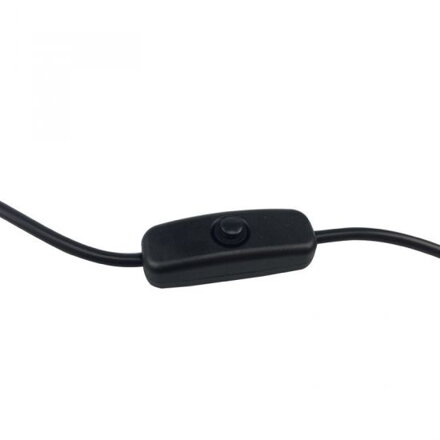 Nabíjecí kabel USB 2.0 Type-A samec  USB 2.0 Micro-B samec s vypínačem