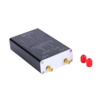 RTL SDR přijímač 100kHz-1.7GHz skener USB