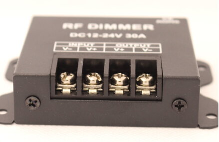 Dálkový stmívač dimmer, DC 12-24V, 30A LED RF