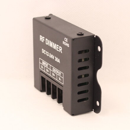 Dálkový stmívač dimmer, DC 12-24V, 30A LED RF