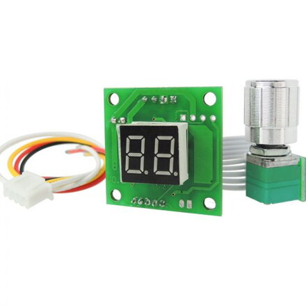 Regulátor otáček pro stejnosměrné motory - PWM DC 6V-28V 2A