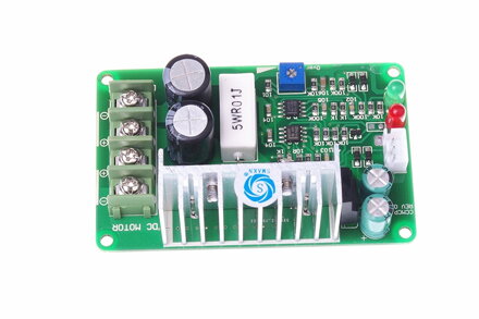 Regulátor otáček pro stejnosměrné motory - PWM DC 12V-36V 10A