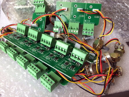 Stmívač dimmer, DC 12-24V, 8A modul