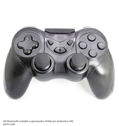 A9 Bluetooth ovladač a gamepad a držák pro Android a iOS game pad