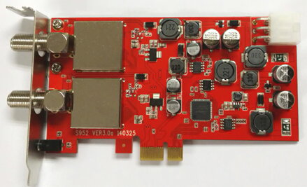 DVBSky S952 Dual DVB-S/S2 PCIe (V3) interní duální tuner