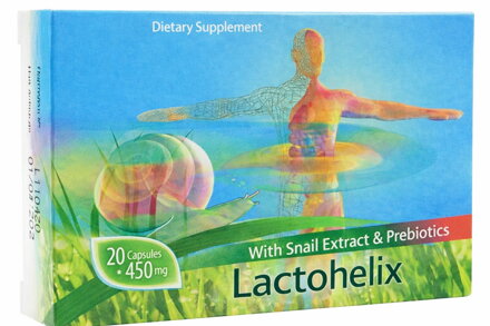 LactoHelix, synbiotic with snail extract, 20 capsules