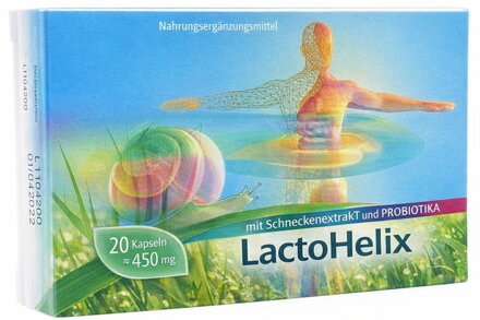 LactoHelix, Synbiotikum mit Schneckenextrakt, 20 Kapseln