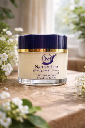 Regenerierende Gesichtscreme Naturae Helix mit Schneckenextrakt Helix Aspersa (98%), 50 ml