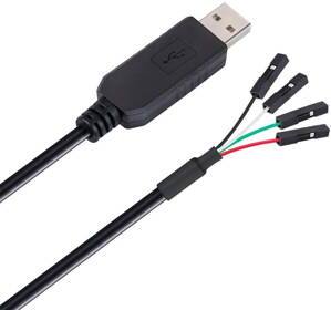 USB do TTL UART interface kabel Prolific PL2303TA originální DuPont