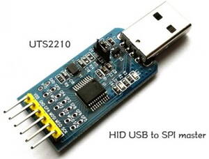 Převodník USB na SPI master HID UTS2210