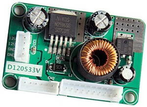 D120533V DC-DC modul 12V do 5V, 3.3V LCD napájecí řídící deska