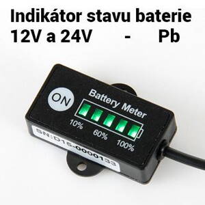 RL-BI005 digitální indikátor stavu baterie (olověná baterie)