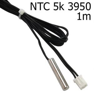 Teplotní čidlo (termistor) NTC 5K 3950 1m