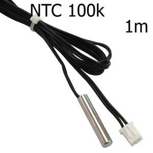 Teplotní čidlo (termistor) NTC 100K 1m