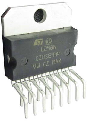 L298N obvod pro řízení krokových motorů ZIP-15 L298