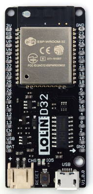Lolin D32 ESP-WROOM-32 2.4GHz vývojářská deska s WiFi, BT