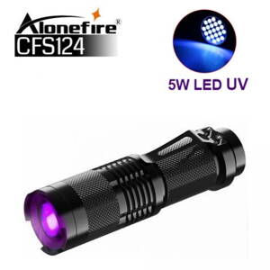 CFS124 5W UV výkonná svítilna, zoomovatelná