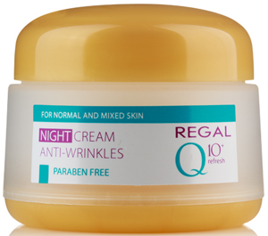Regal Koenzym Q10 + Rerfesh noční krém 50 ml
