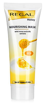 Regal Honey Medová Vyživující maska s včelí med a mléka 75 ml