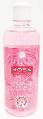 Leganza Sprchovy gel s růžovým olejem 500 ml