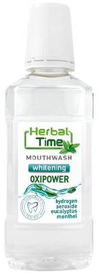 Herbal Time ústní voda bělící 300 ml