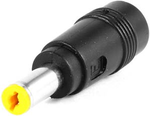 DC napájecí adaptér konektor redukce 5.5x2.5 mm do 5.5x1.7 mm