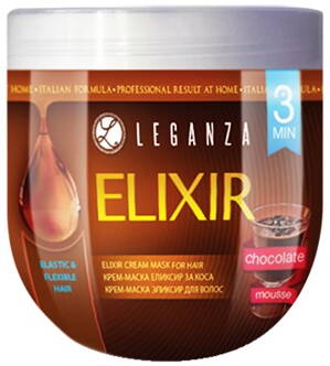 Leganza Elixir Maska na vlasy Čokoládová pěna 1000ml