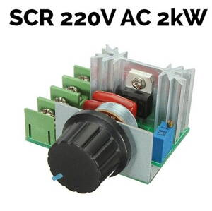 Regulátor otáček pro seriové AC motory - SCR 220V/2kW