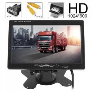 RGB-HP7HVA 7" displej HDMI+VGA+AV monitor do auta