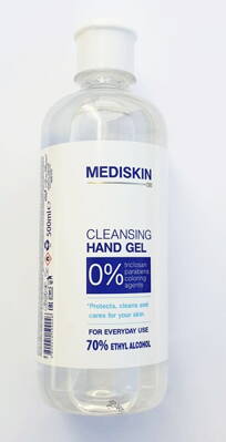 Mediskin Čistící gel na ruce - antibakteriální 500 ml