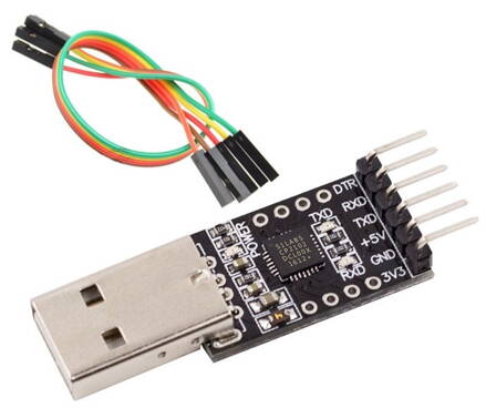Převodník USB na UART TTL - CP2102