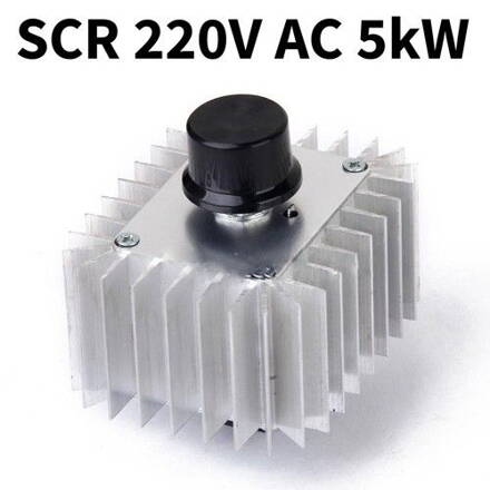 Regulátor otáček pro seriové AC motory - SCR 220V/5kW