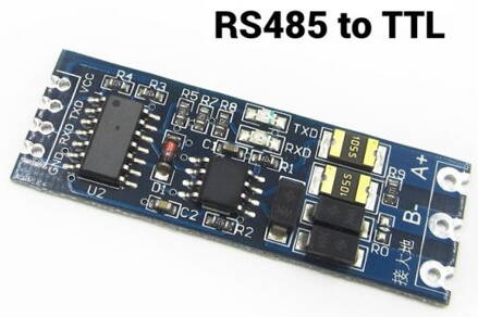 Redukce RS-485 do TTL, RS485 adaptér převodník