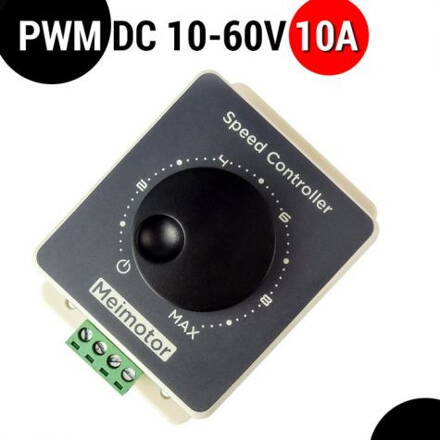 Stmívač dimmer DC 10-60V, 10A