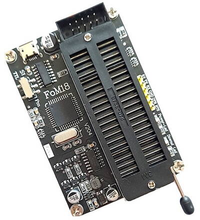 FoM18 MCU 51 USB Programátor AT89C52 C2051 24C02 93C46 S51