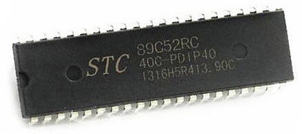 STC89C52 DIP40 51 MCU 8051 kernel 40 feet mikroprocesor