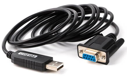 USB do DB9 RS232 rollover null modem FTDI FT230XS originální