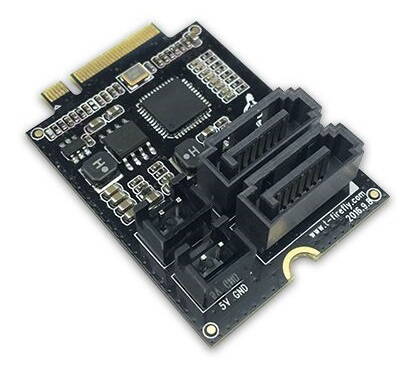 PCIe M.2 to SATA3.0 Adapter Board