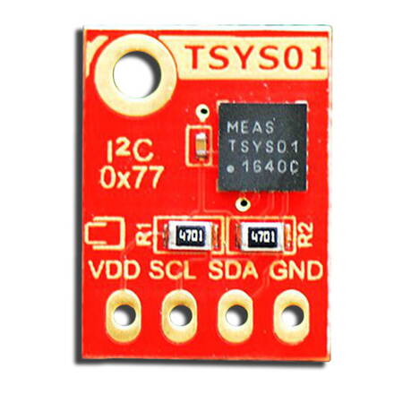 TSYS01 ±0.1°C 24bit ADC Digitální teplotní senzor