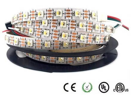LED páska 2812FX60-5V WS2812 SMD 5050 5m 60ks/m 14.4W/m IP20