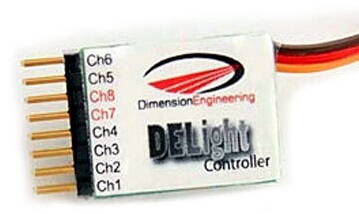 DELight ovladač osvětlení R/C