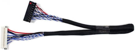 DF19-20P 1ch 6bit LVDS Cable 250mm