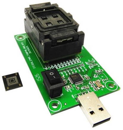 Programátor USB eMMC BGA153/BGA169, programátor NAND Flash