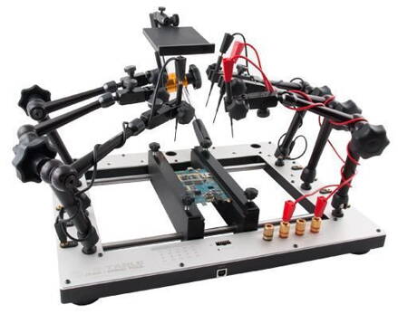 VR-TABLE PRO nástroj pro neinvazivní čtení a zápis ISP přes EMMC, JTAG, FBUS