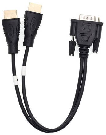 Kabel VGA na HDMI pro programátory RT809H a RT809F
