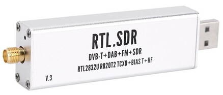 HQXRTEK 1PPM TCXO RTL-SDR USB přijímač