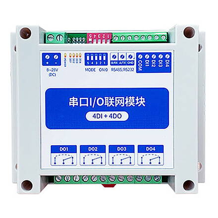MA0-1-AXCX4040 ModBus RTU Sériový IO Modul s RS485 4DI+4DO