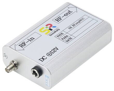 RFamp001C zesilovač, 30dB, 9KHz-6GHz