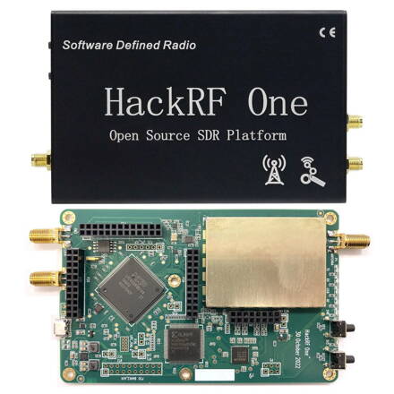 HackRF One 1MHz-6GHz SDR s kovovým krytem, SW defined radio