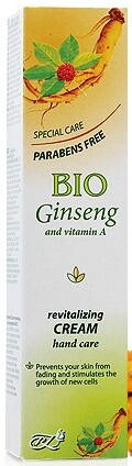 BIO revitalizing cream hand care with ginseng 45 ml